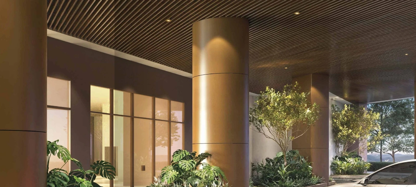 Medora One lobby and drop-off impression